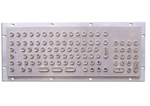 Abstracted Steel Keyboard