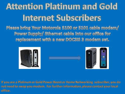 Additional Platinum Modem