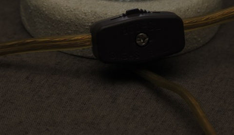 Checked Platinum Lamp