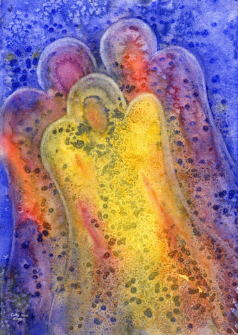 Angelic Gold Painting