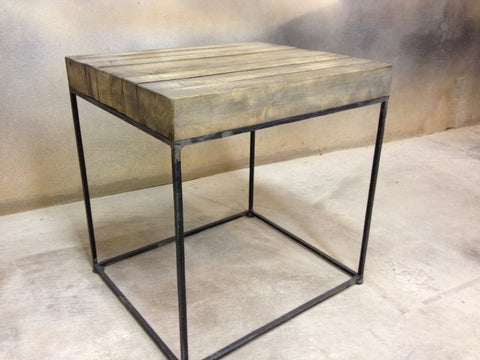 Rustic Steel Table