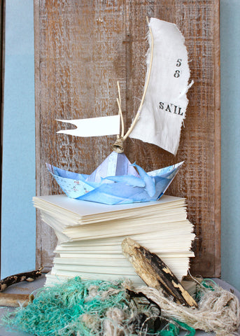 Bellying Paper Boat